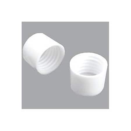 Dendesigns CD-0019 Plastic Closet Pole End Cap - White DE3673457